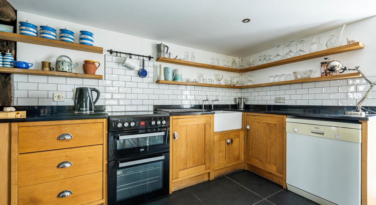 Cook up a storm using locally sourced ingredients bought in town.