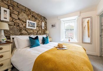 Bedroom 2 has a cosy double bed to rest your head each night. 