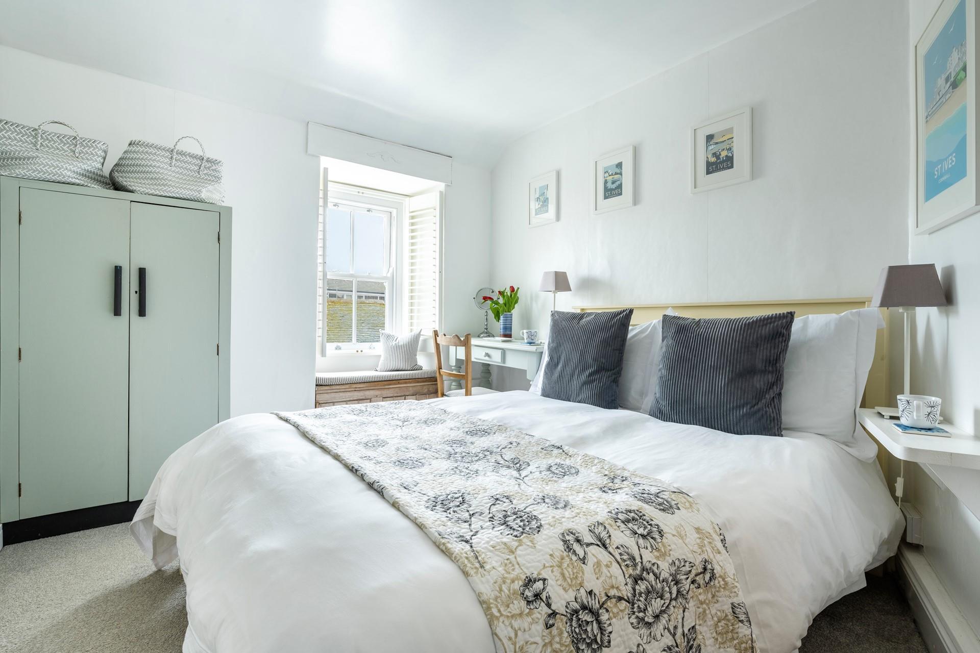 Snuggle into your king size bed and drift off to sleep.