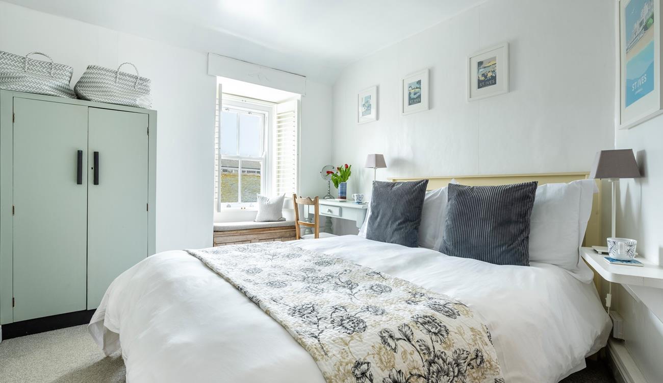 Snuggle into your king size bed and drift off to sleep.