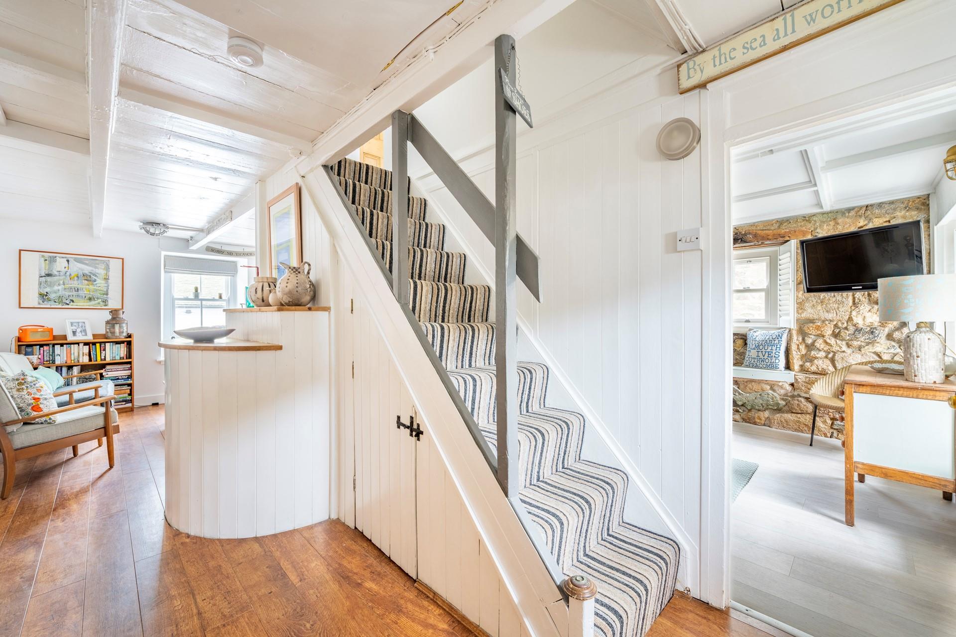 Porthmeor beach is just a few minutes away for days spent on the sand.