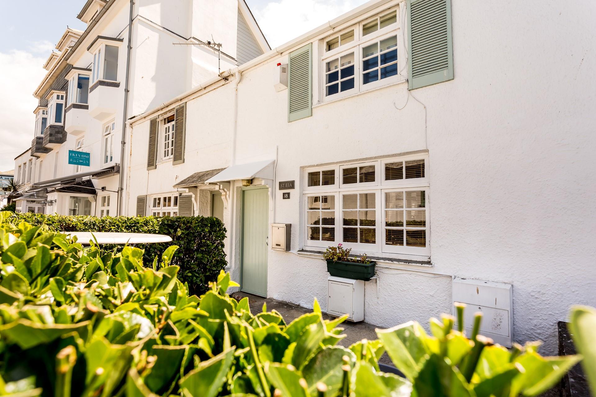 The traditional cottage is located in the oldest part of St Ives.