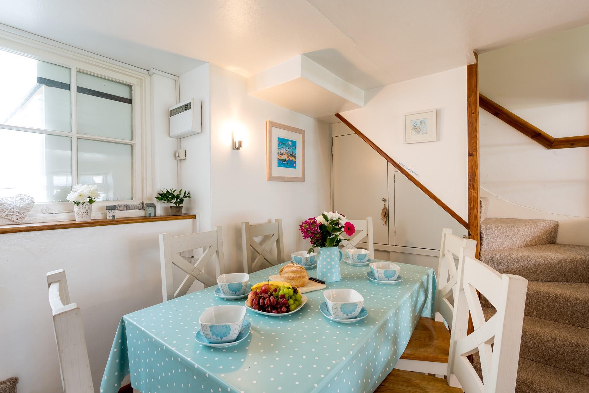 The open plan dining area provides a space for all the family to spend quality time together.