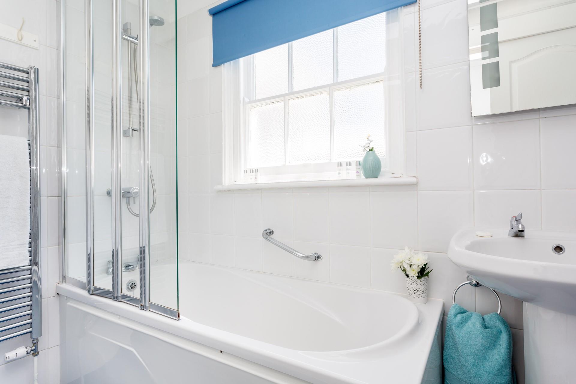 Run yourself a bath to relax and unwind in.