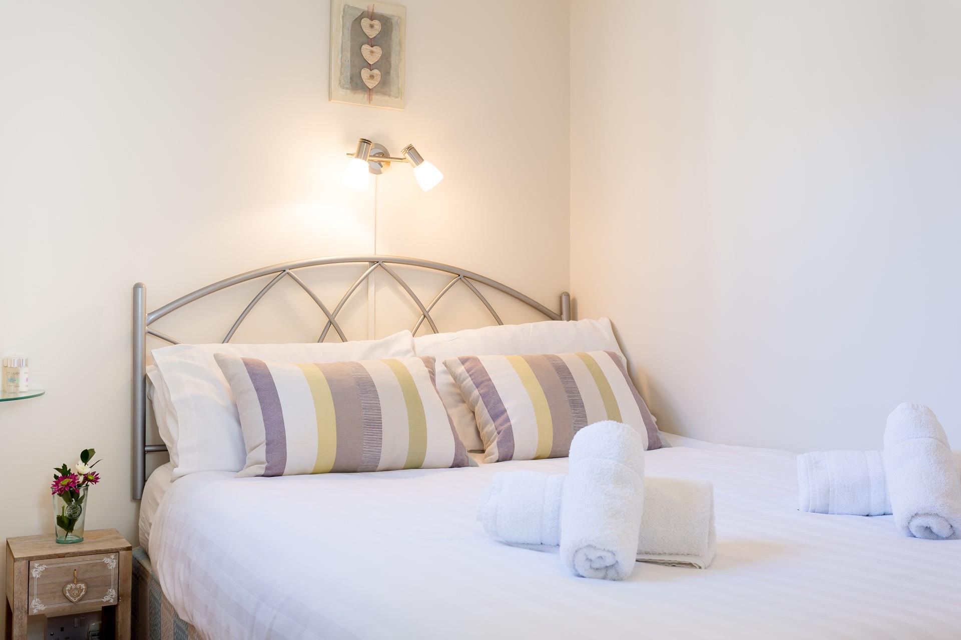 Bedroom 3 also has a cosy double bed to snuggle into each night.