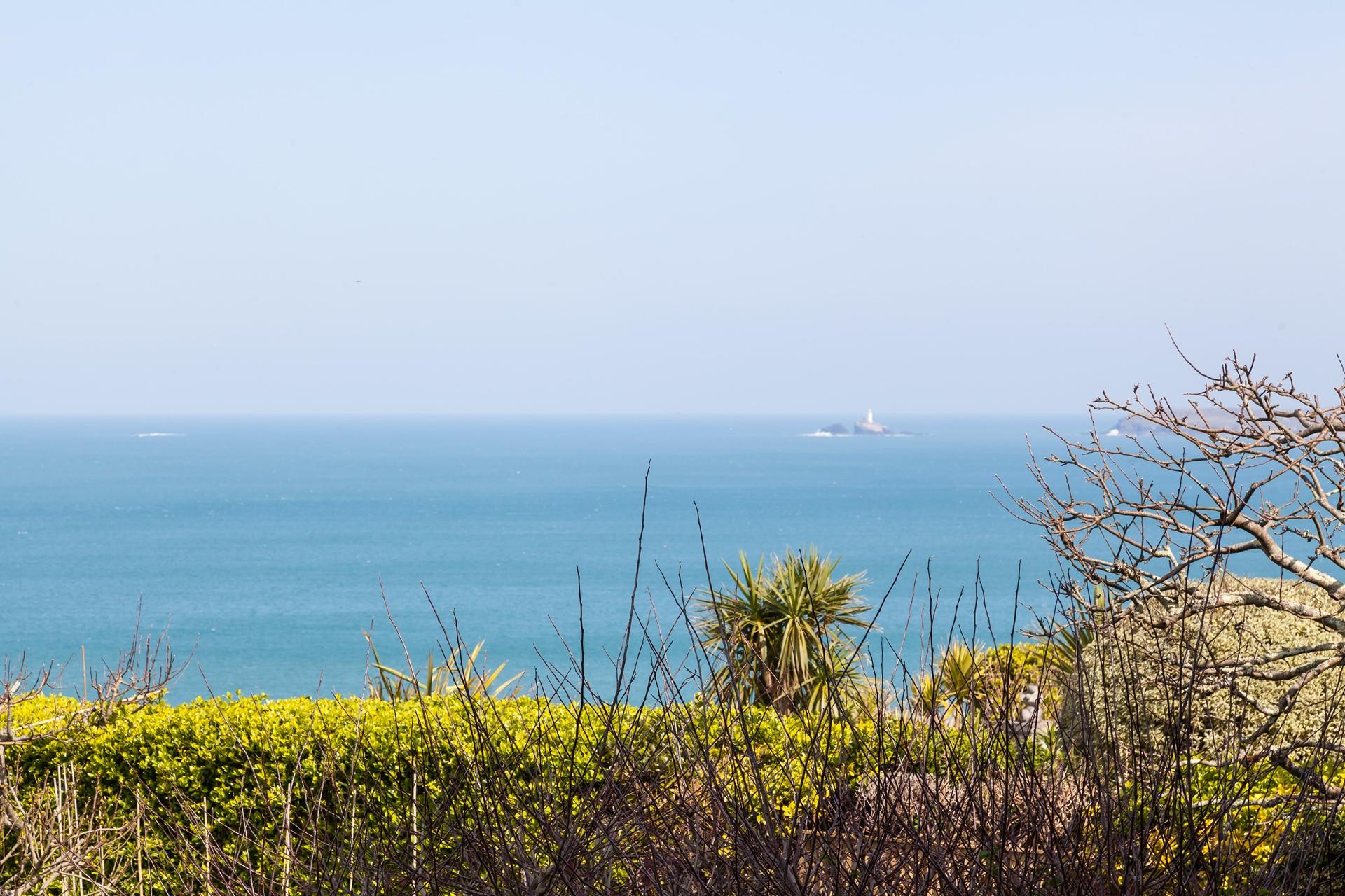 Enjoy views over to Godrevy lighthouse.