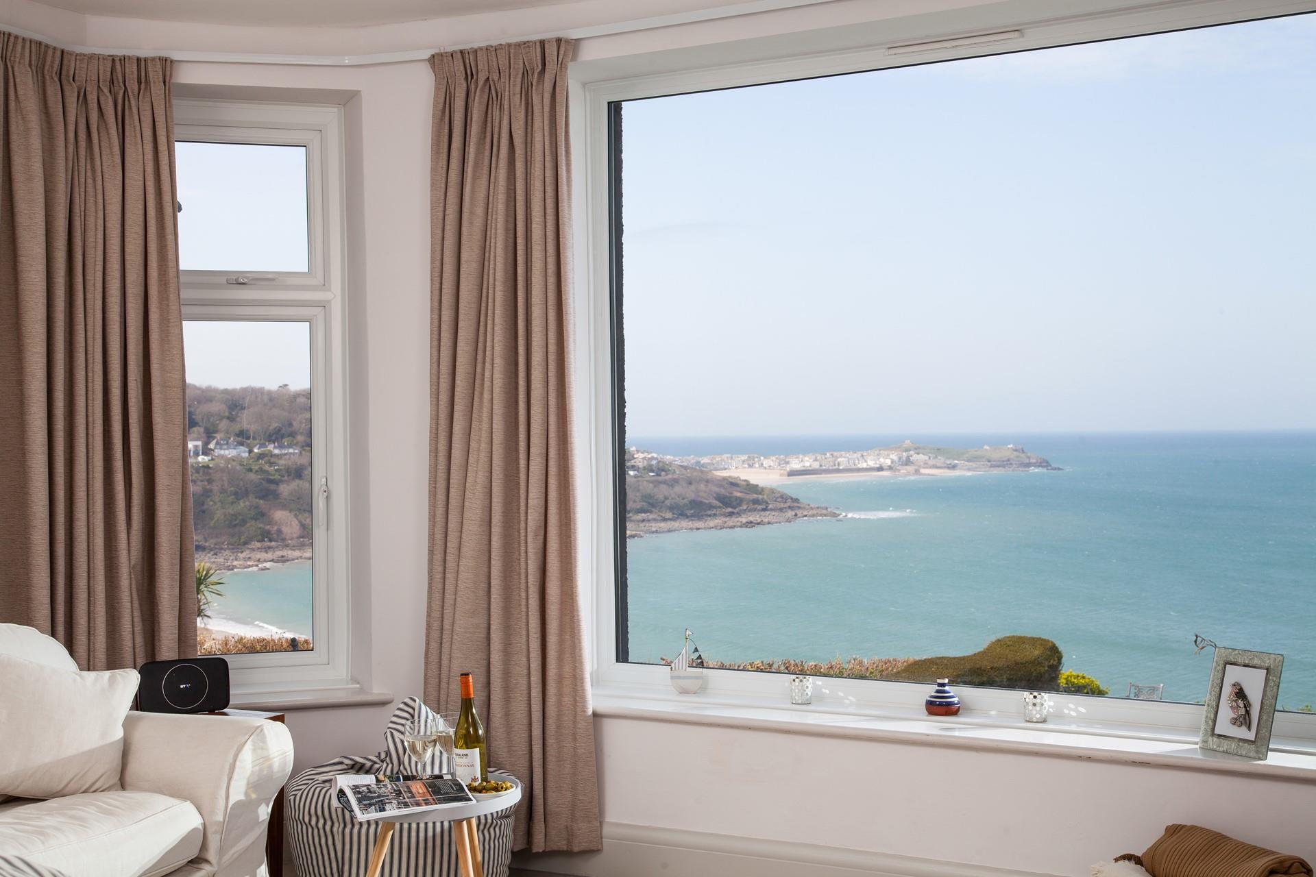 It'll be hard to tear yourself away from these gorgeous views. 