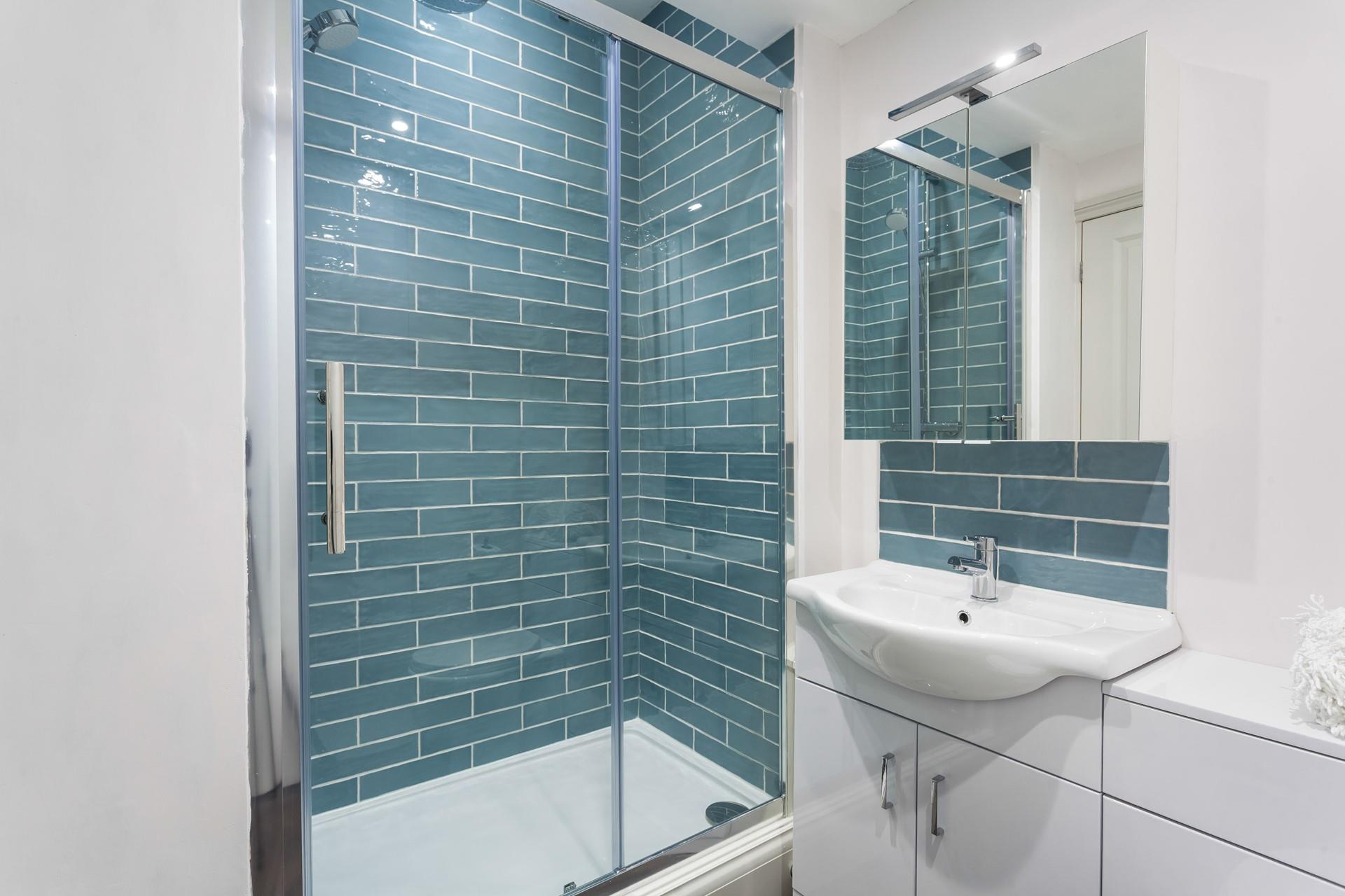 Start your day right with a hot shower.