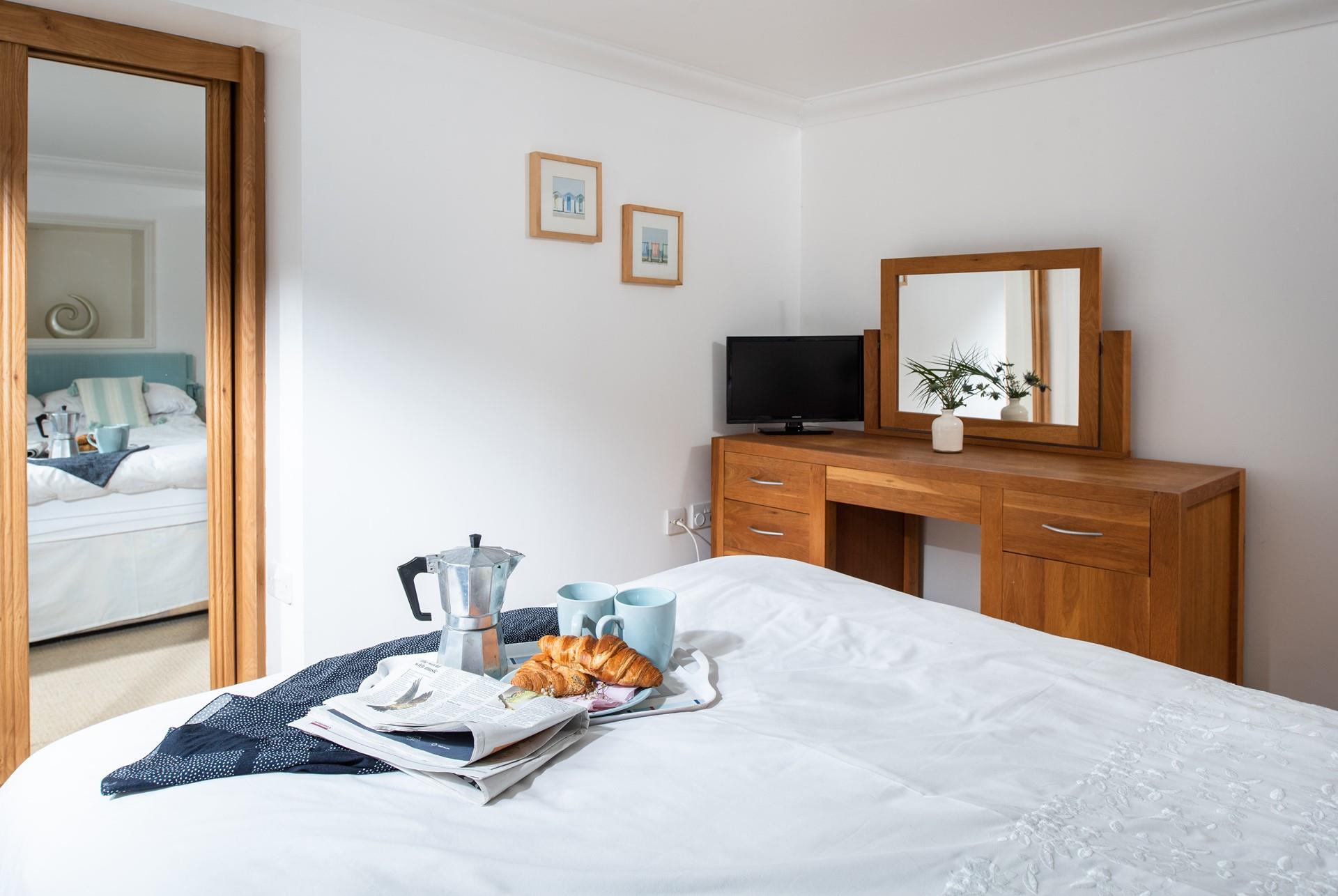 Treat yourself to a lazy morning and take your breakfast back to bed.