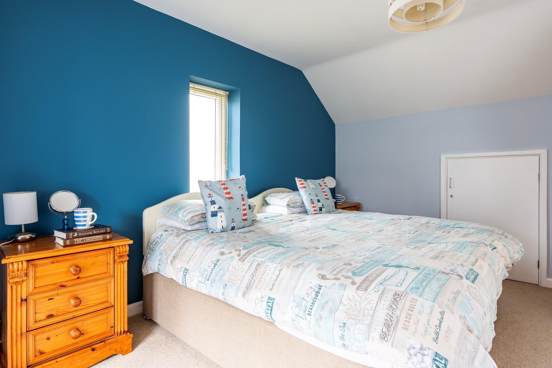 Cosy into your super king bed and wake up to the sun shining into the room ready for another day of exploring.