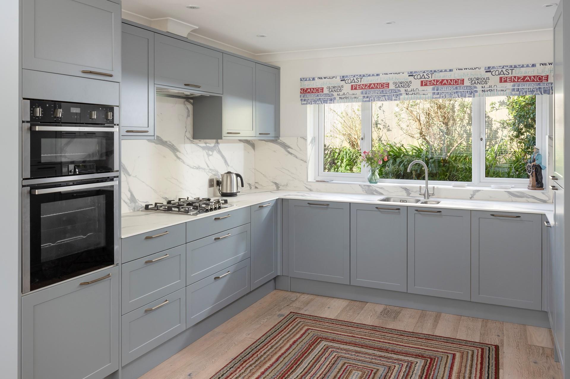 The large kitchen is great for cooking family meals!