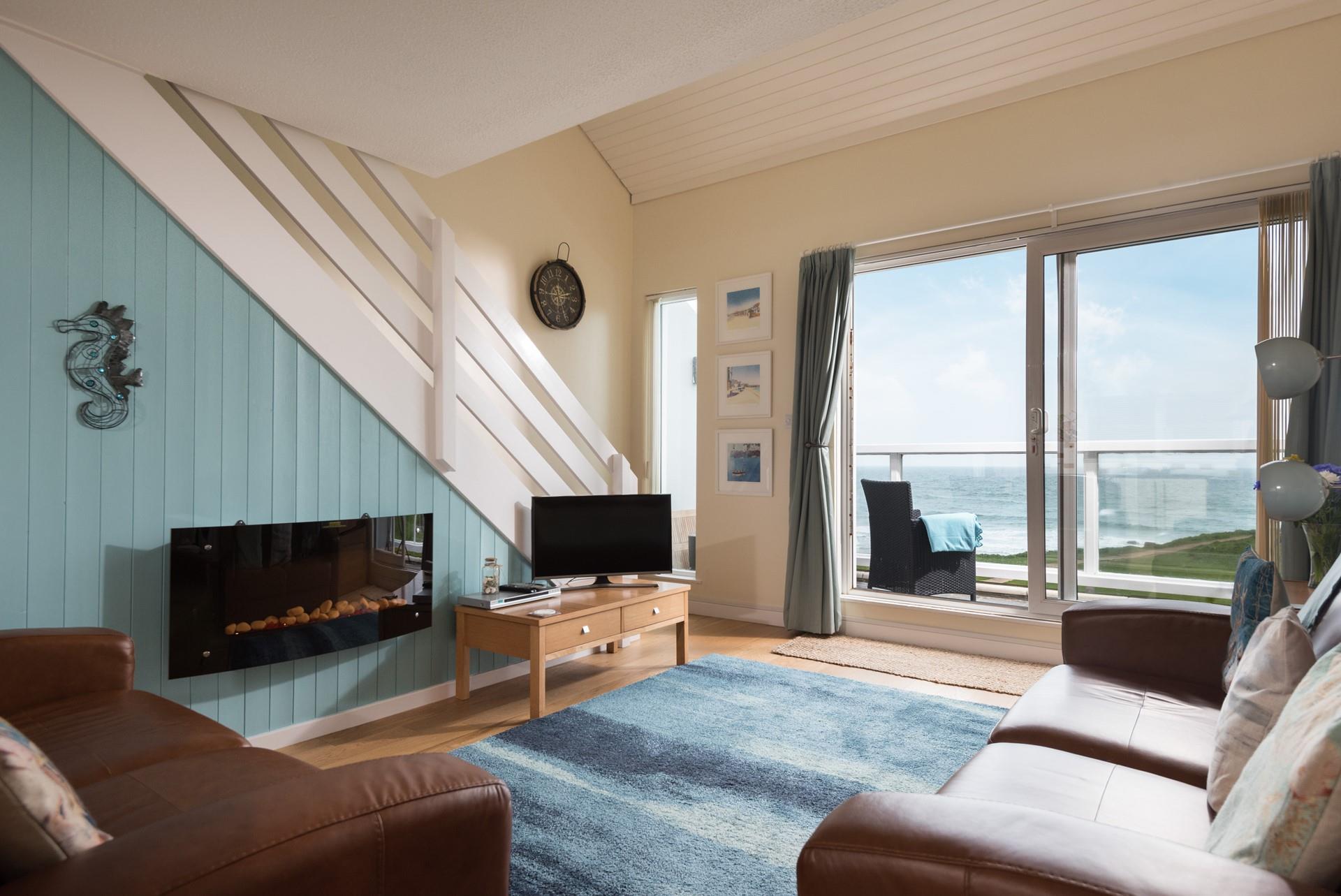 Put the electric fire on, sit back and relax with a cup of tea in hand.