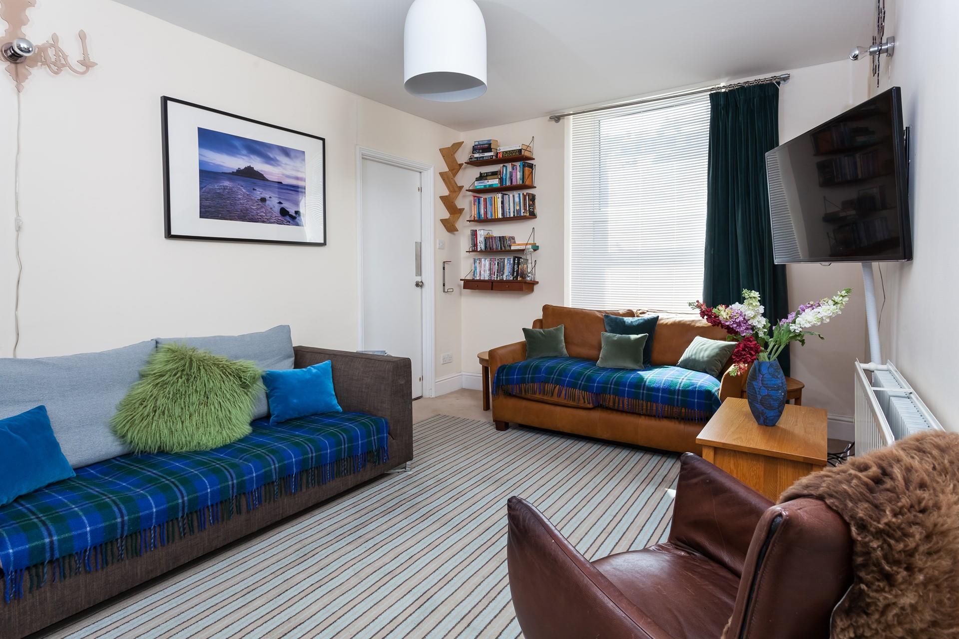 Sit back and relax in front of the TV in the evenings.