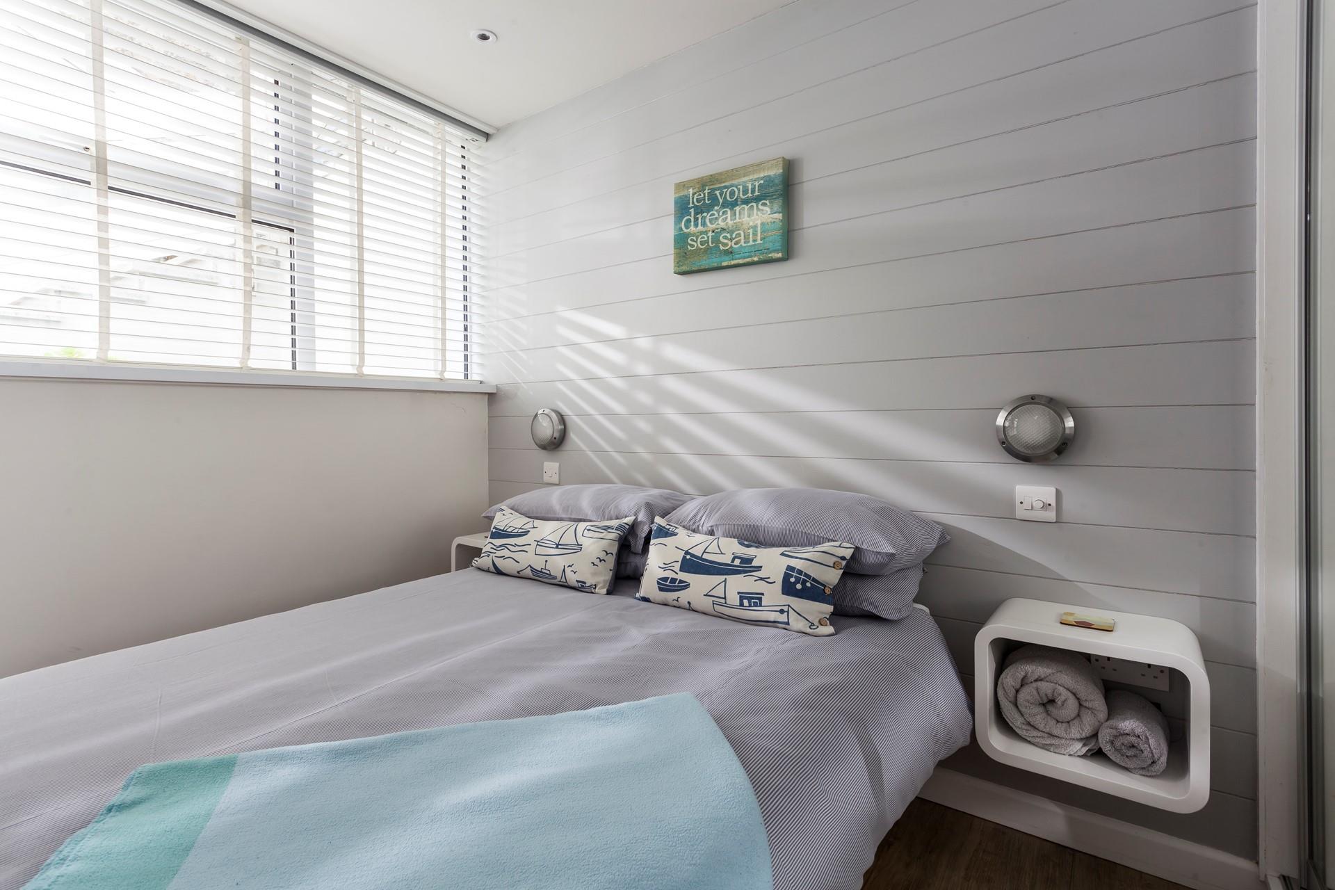 The comfortable bed promises a blissful night's sleep, leaving you rested and ready to make the most of St Ives.
