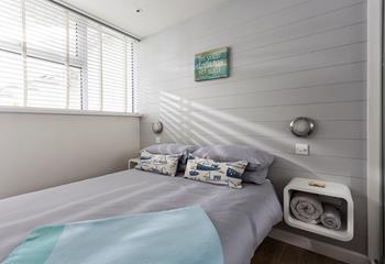 The comfortable bed promises a blissful night's sleep, leaving you rested and ready to make the most of St Ives.