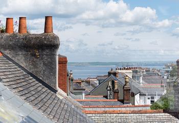 Enjoy the views across the rooftops.