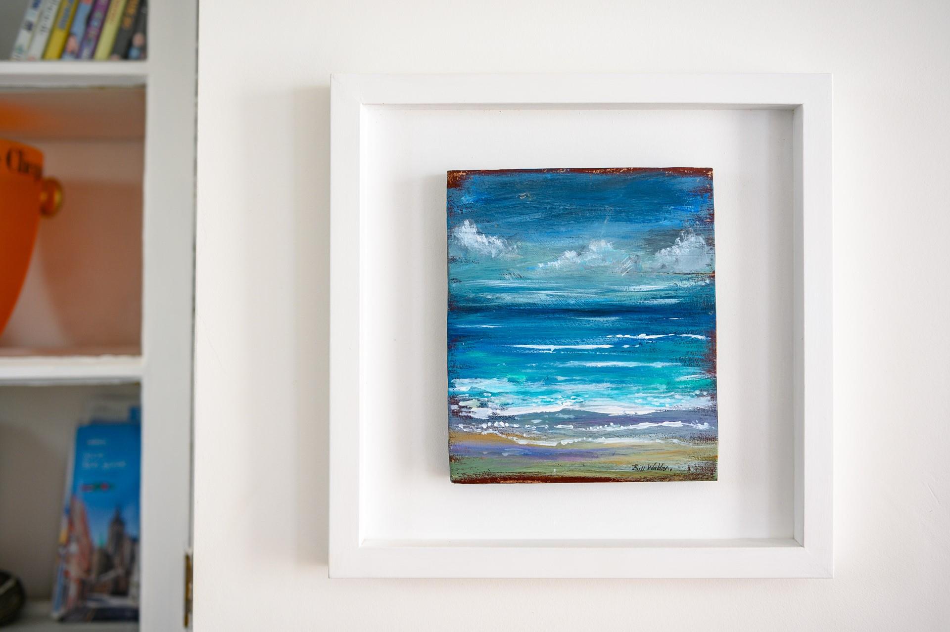 Added touch of original oil paintings from local artists making it a home from home.
