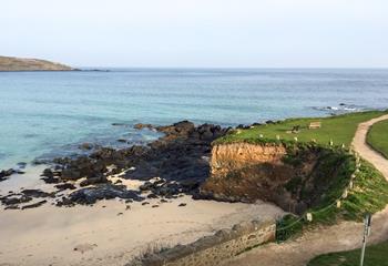 Wake up to the beautiful view of Porthmeor beach every day.