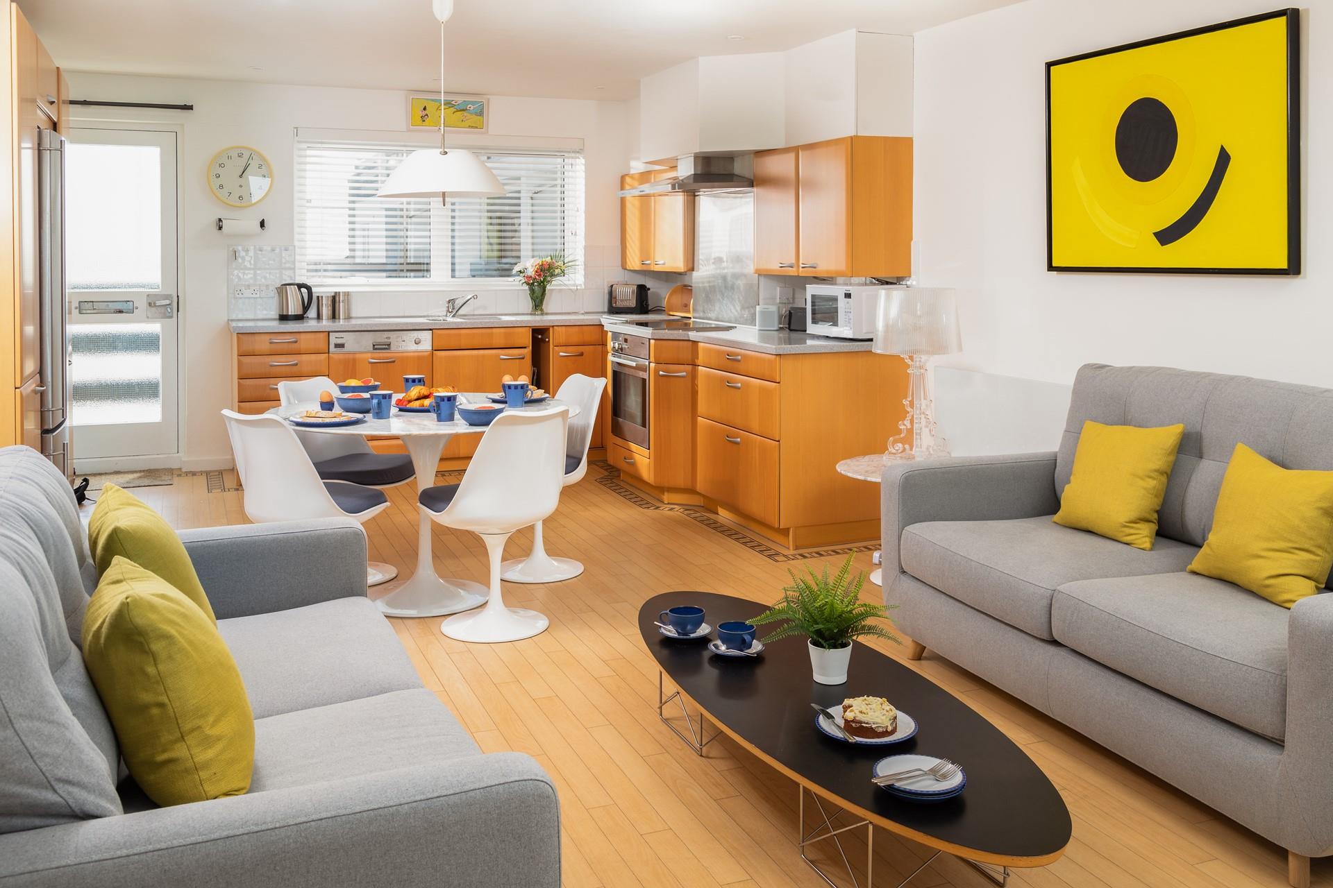 Start your day with a hearty breakfast before wandering down to the beach.