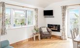 After a fun-filled day exploring St Ives, cosy up in the sitting room for an evening of films or kick back on the armchair with a good book.  - Thumbnail Image