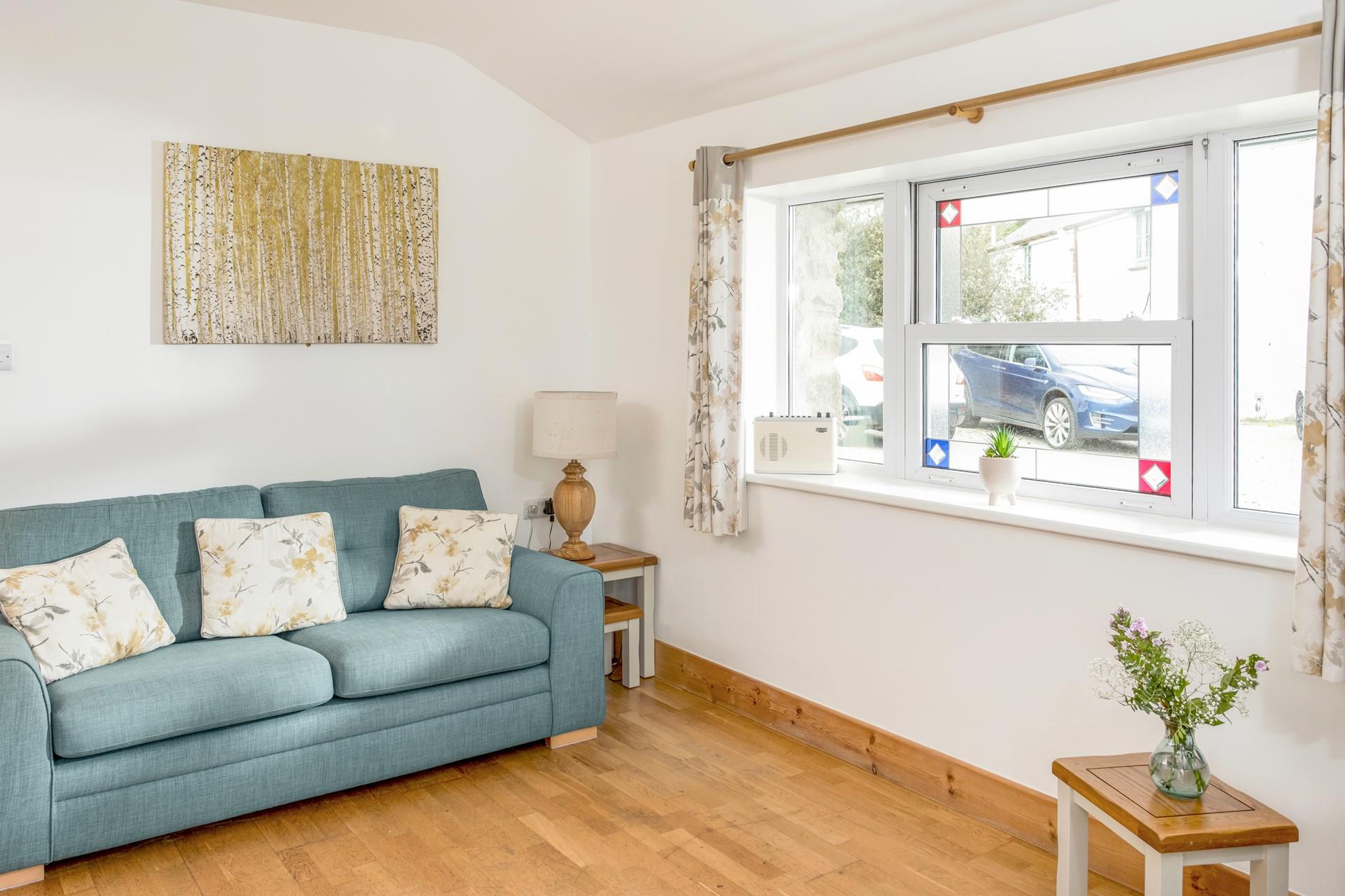 Valley View is a cosy base to come back to after countryside walks.