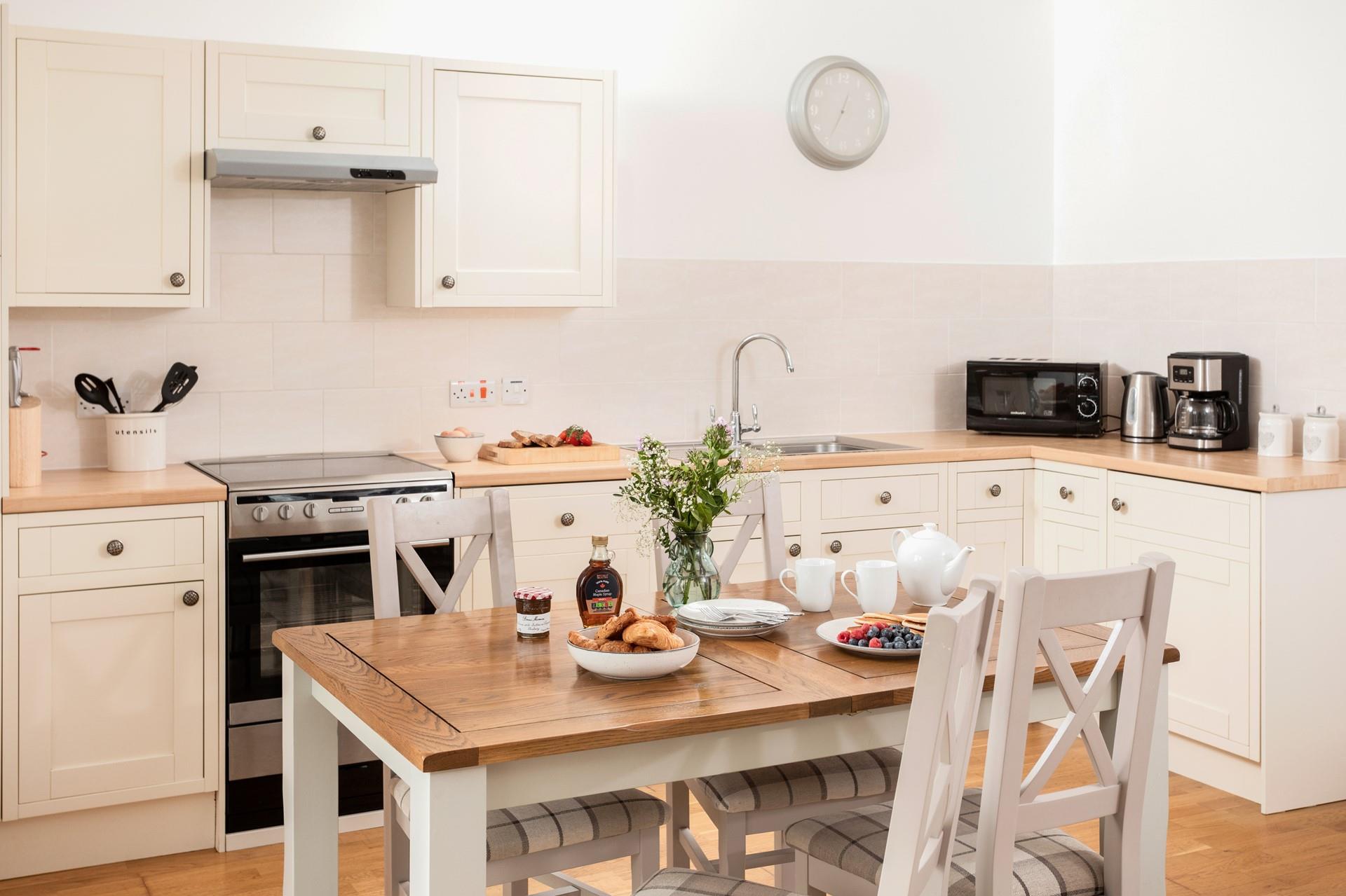 Start the day with a delicious breakfast.