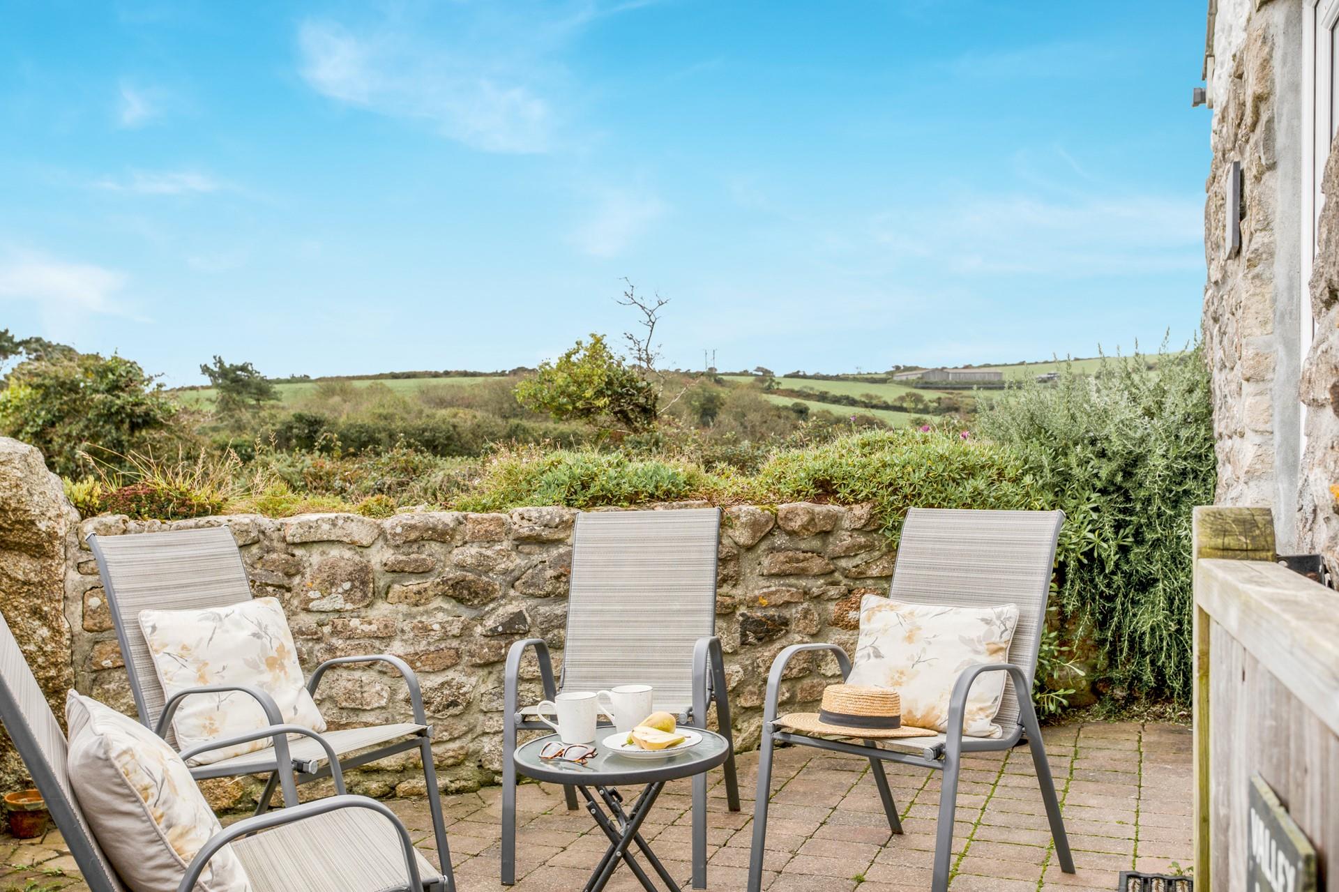 Enjoy the dreamy rural views and fresh Cornish air!