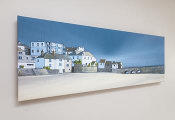 Gorgeous artwork nods to St Ives' artistic heritage.