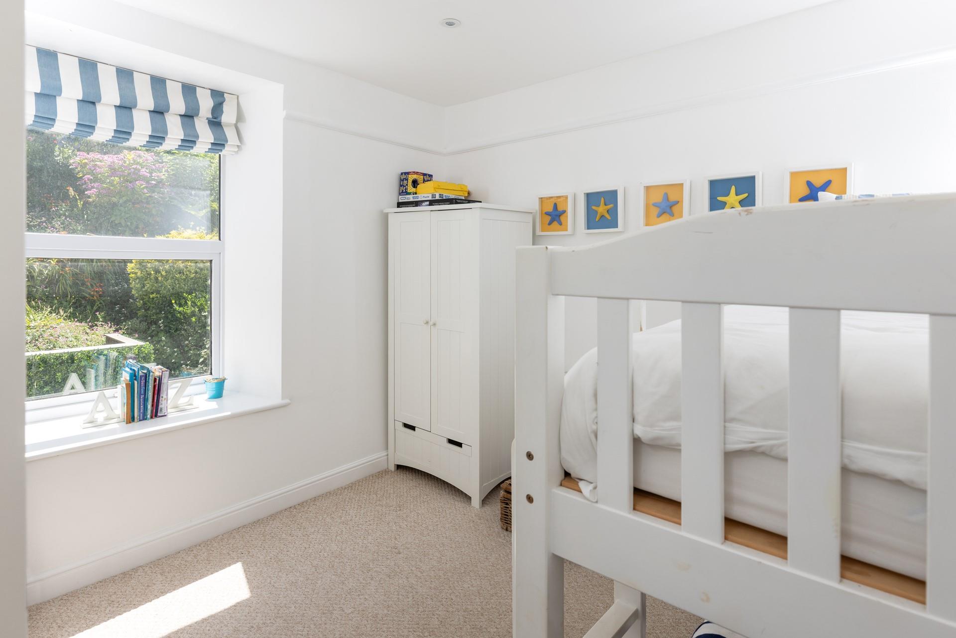 The kids will love the bunk room!