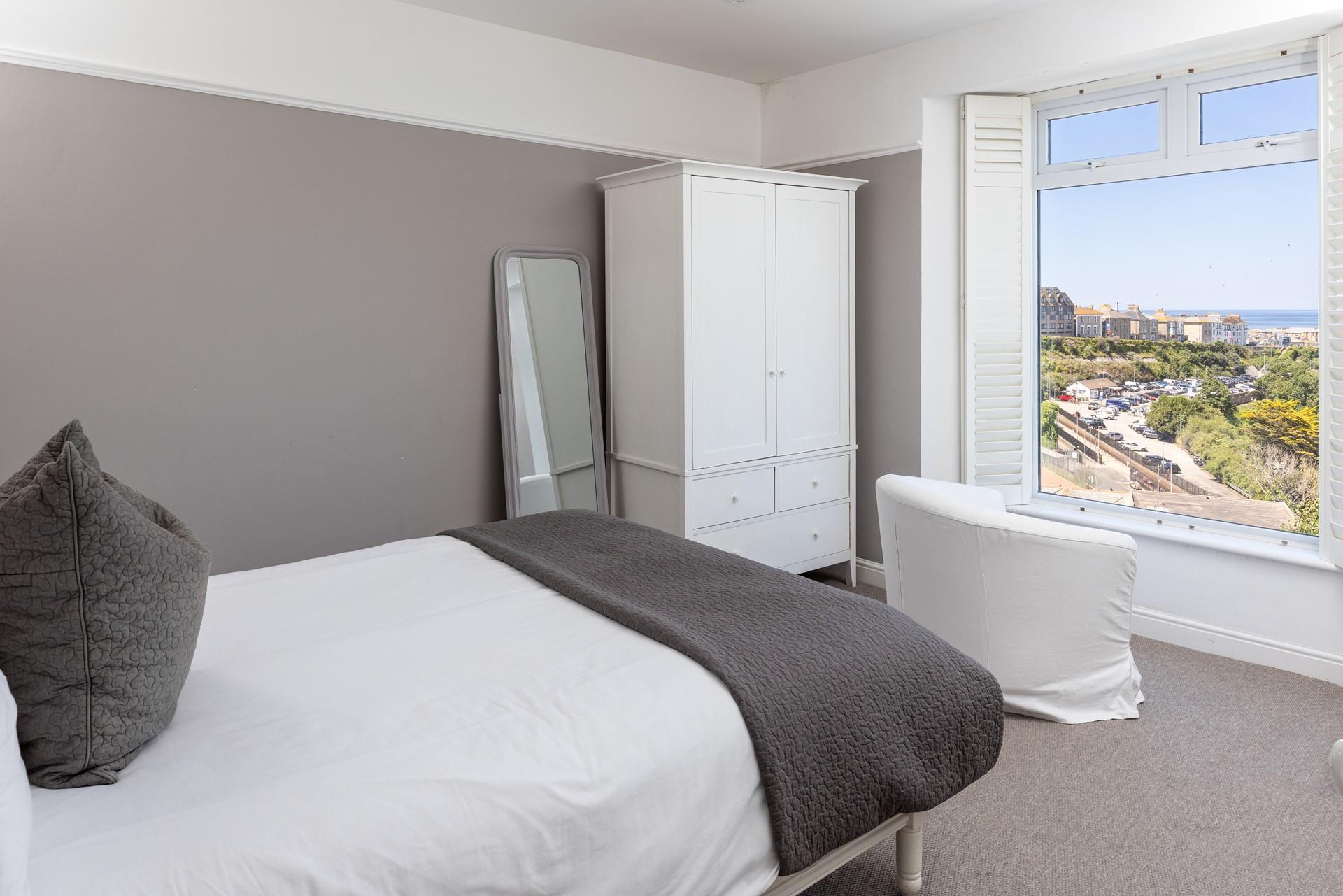 Tuck into the soft sheets and drift off to sleep.