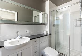 Wash the day away in the en-suite shower room.