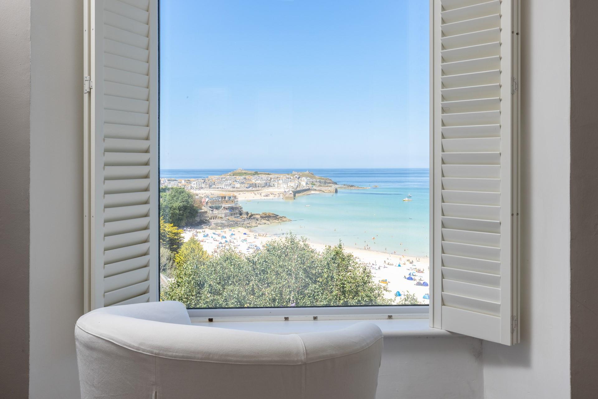 Grab your favourite book and relax with a view.