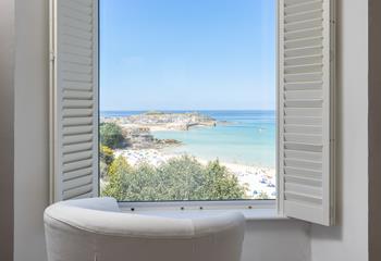 Grab your favourite book and relax with a view.