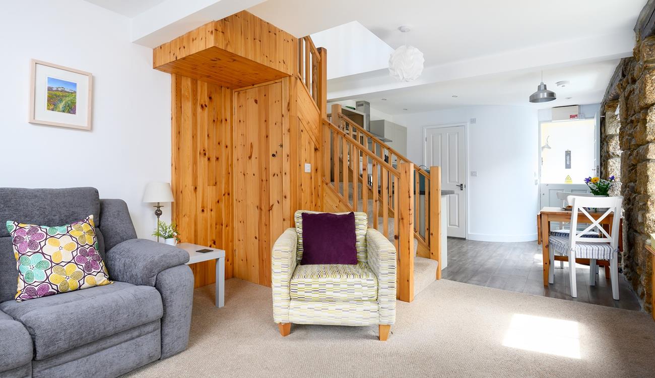 A restored property, Harts blends traditional features with modern comfort.