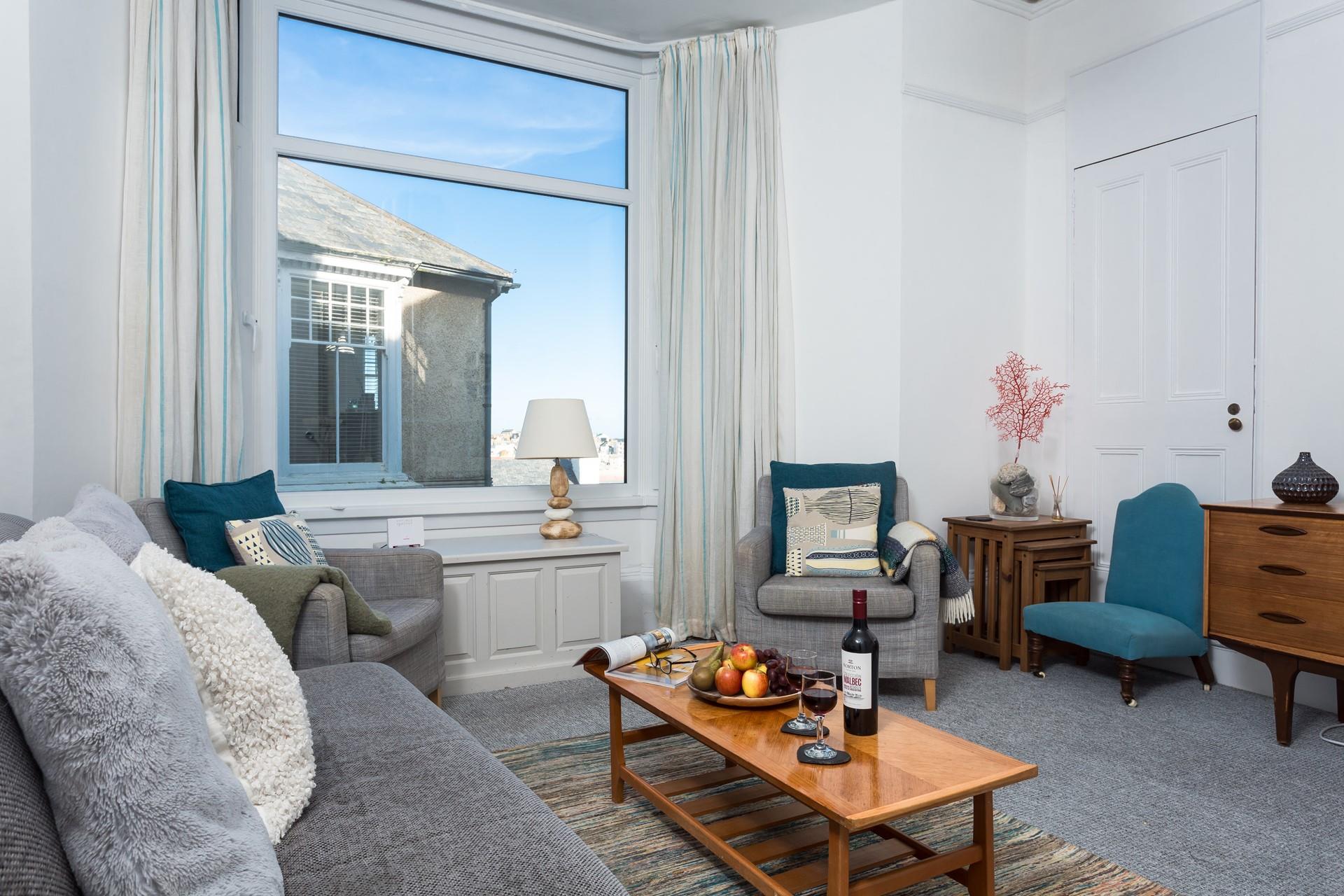 Pour yourself a glass of wine and enjoy the views.