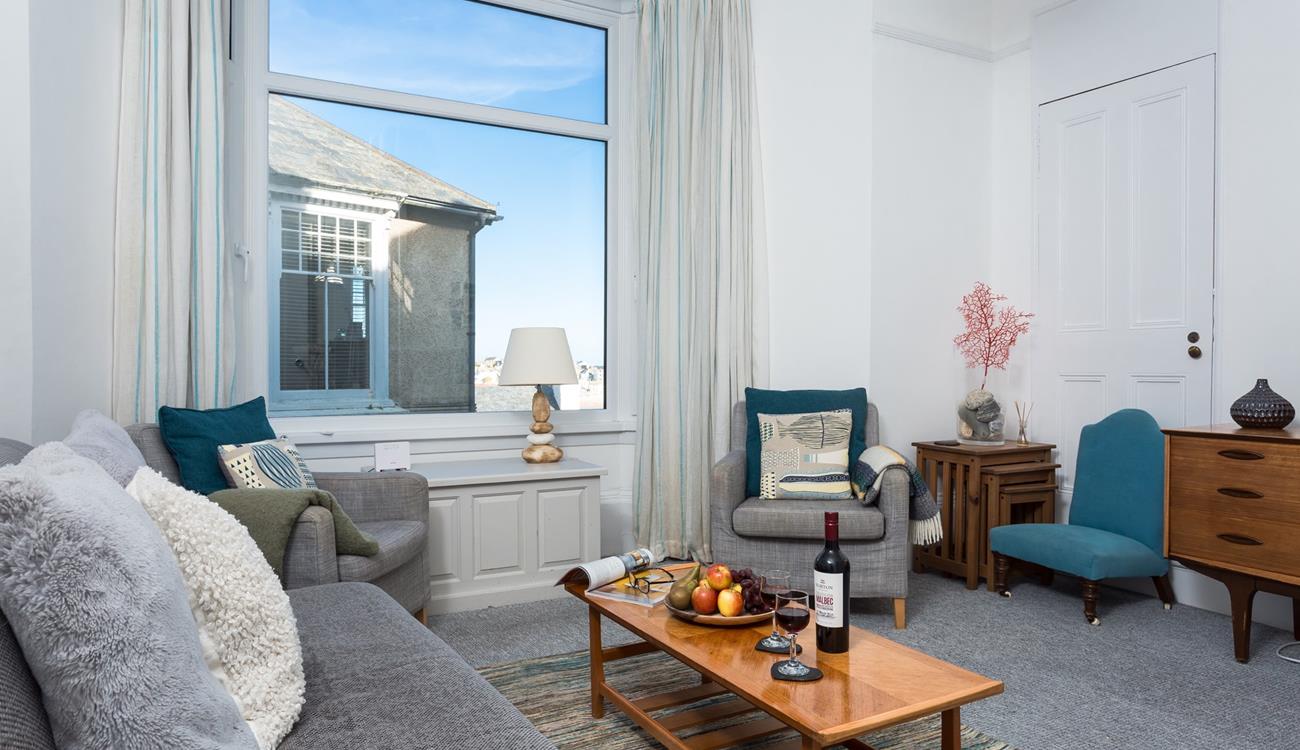 Pour yourself a glass of wine and enjoy the views.