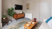 After a day out at the beach or exploring the shops, galleries and eateries in St Ives, snuggle up with a film in the lovely sitting room. 