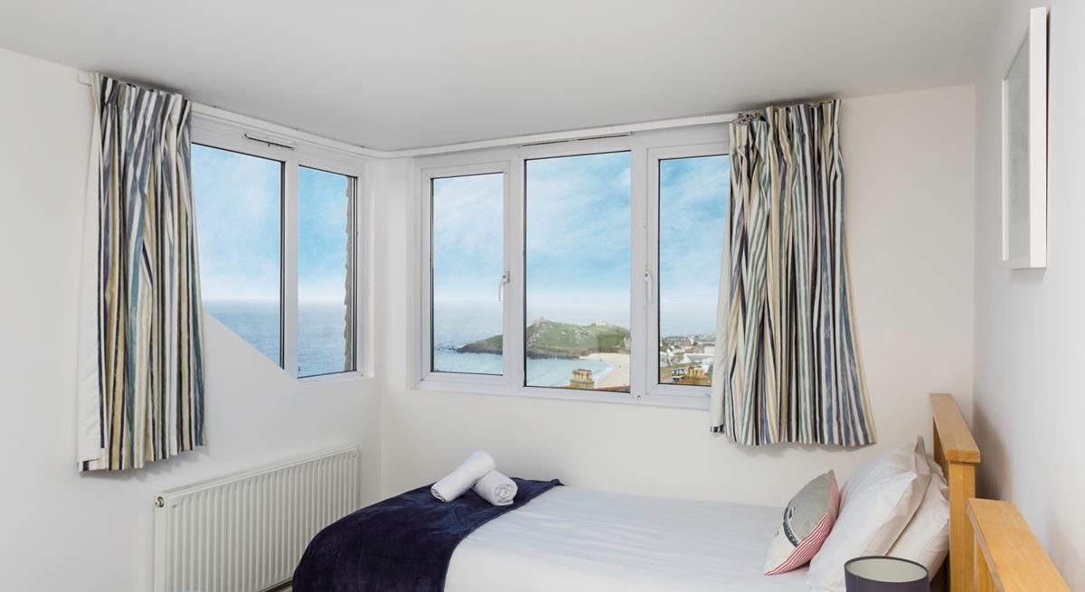 The twin beds are perfect for the little ones.