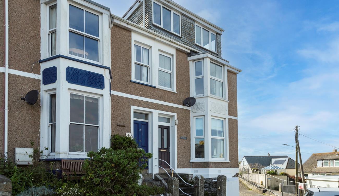 There is parking for up to three cars at this family-friendly property.