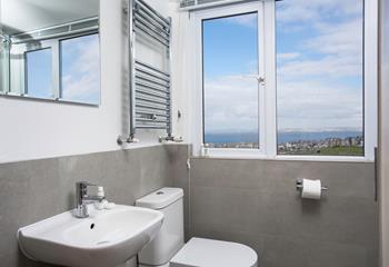 Get ready for the day in the handy en suite shower room.