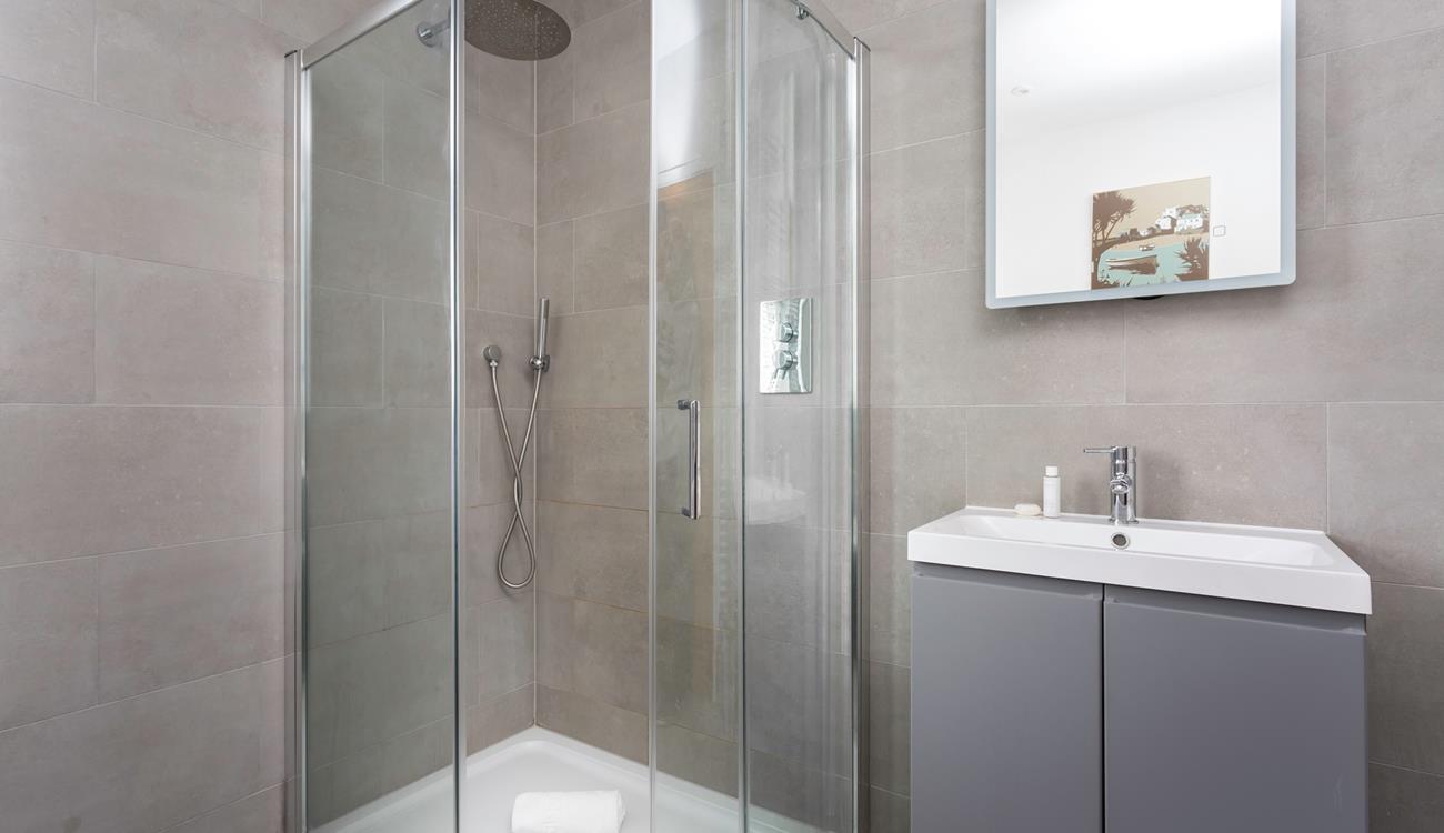 Start your day with an invigorating shower.