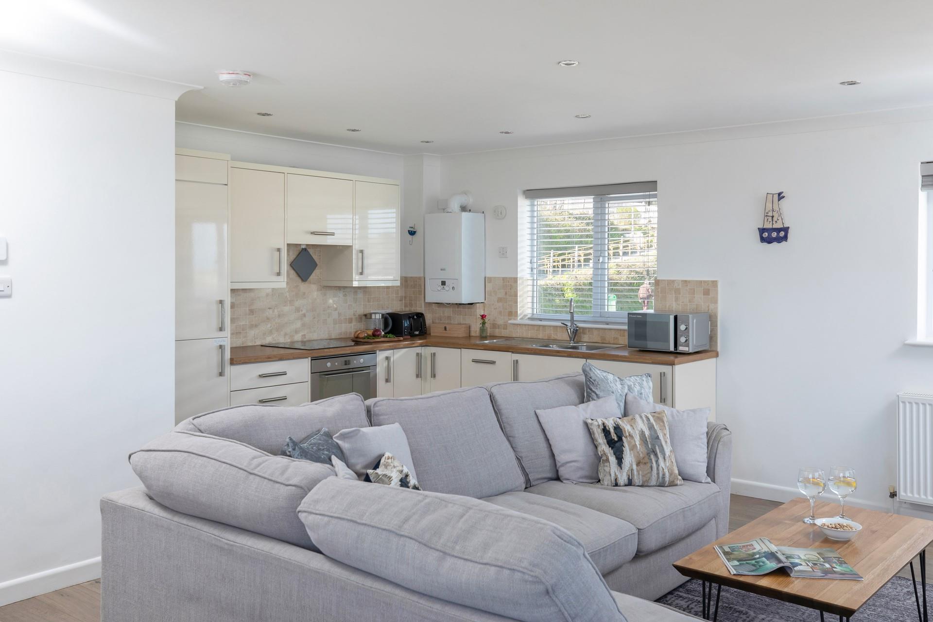 Open plan living means you can make the most of time together.