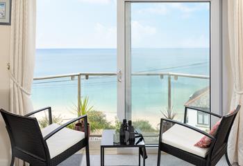 While away the days enjoying the views, if you're lucky you might even spot a dolphin in the distance!