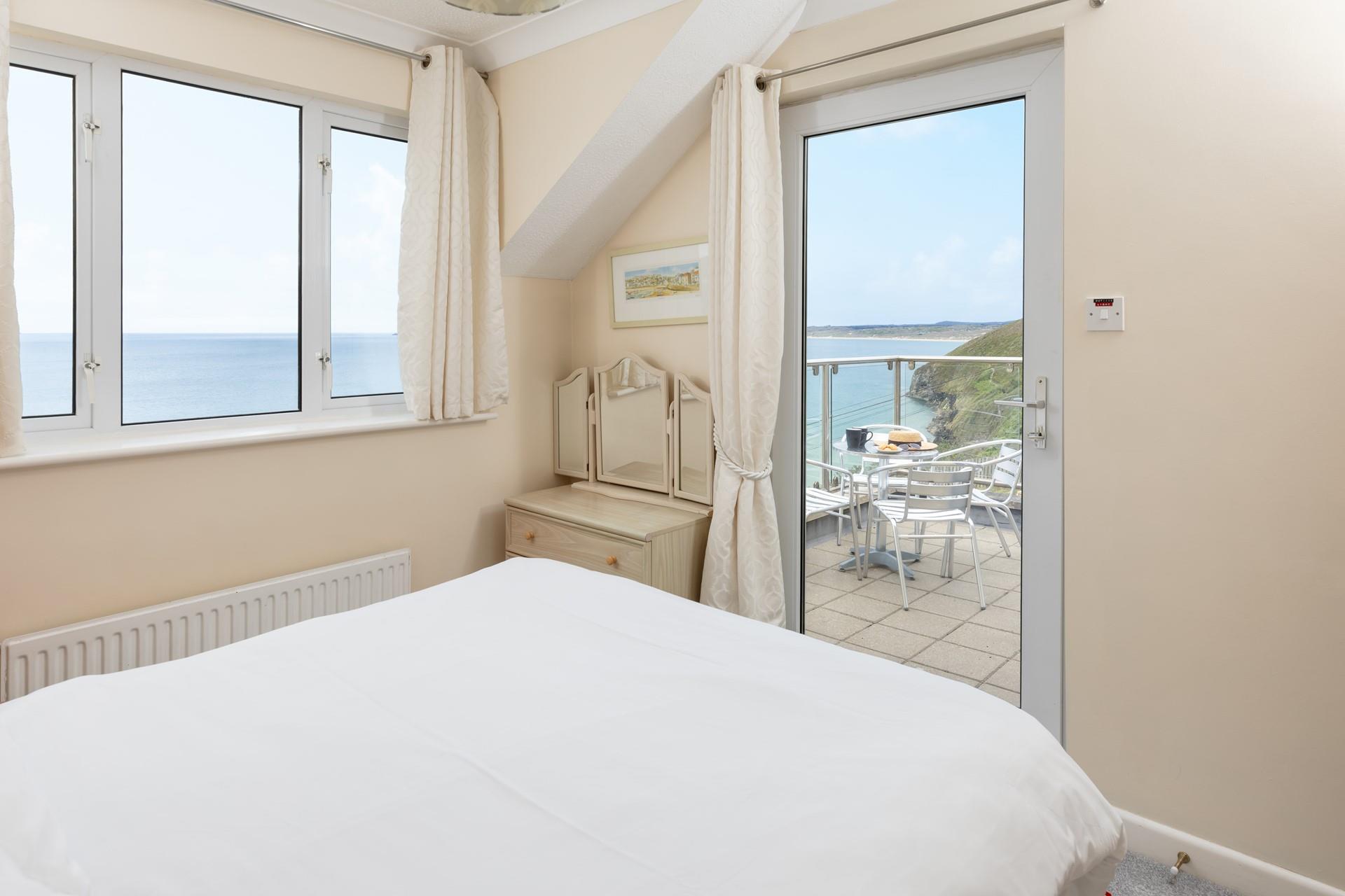 Wake up to the sights and sounds of the ocean in Bedroom 2.
