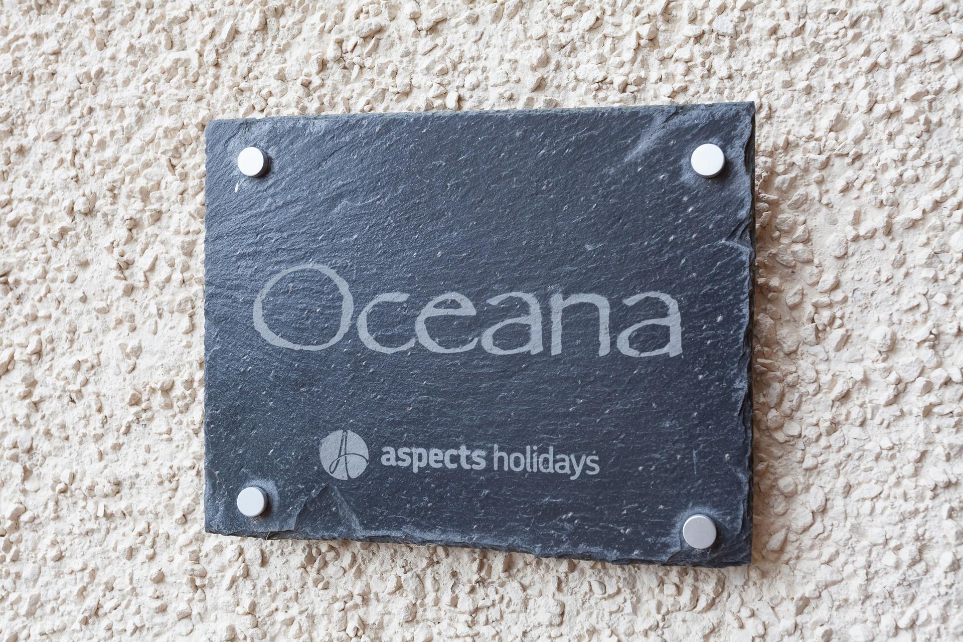 Spot the property sign and your holiday begins.