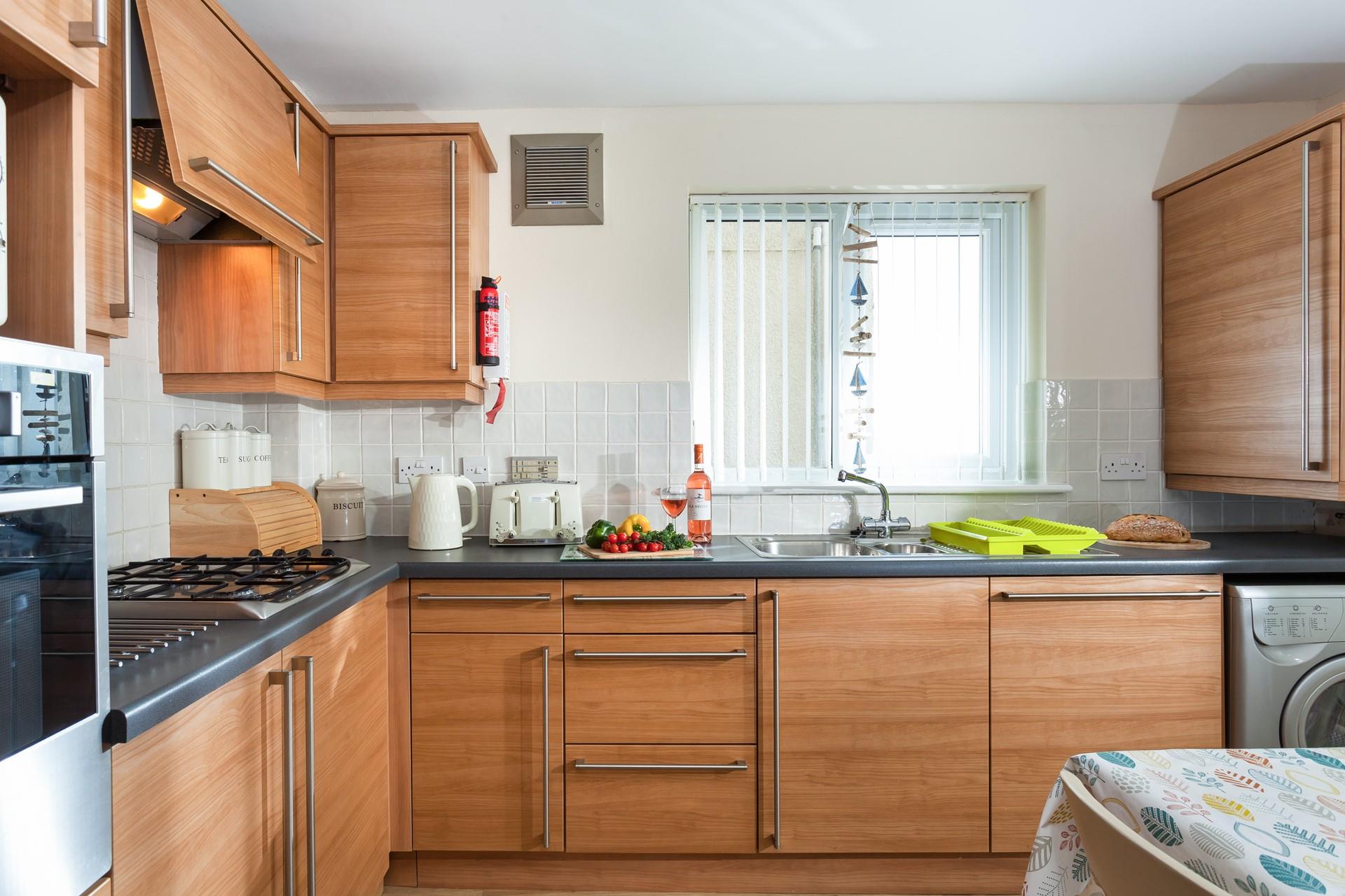 Pack a picnic to take to Carbis Bay beach, the sea here is calm and great for swimming, or just splashing in the shallows.