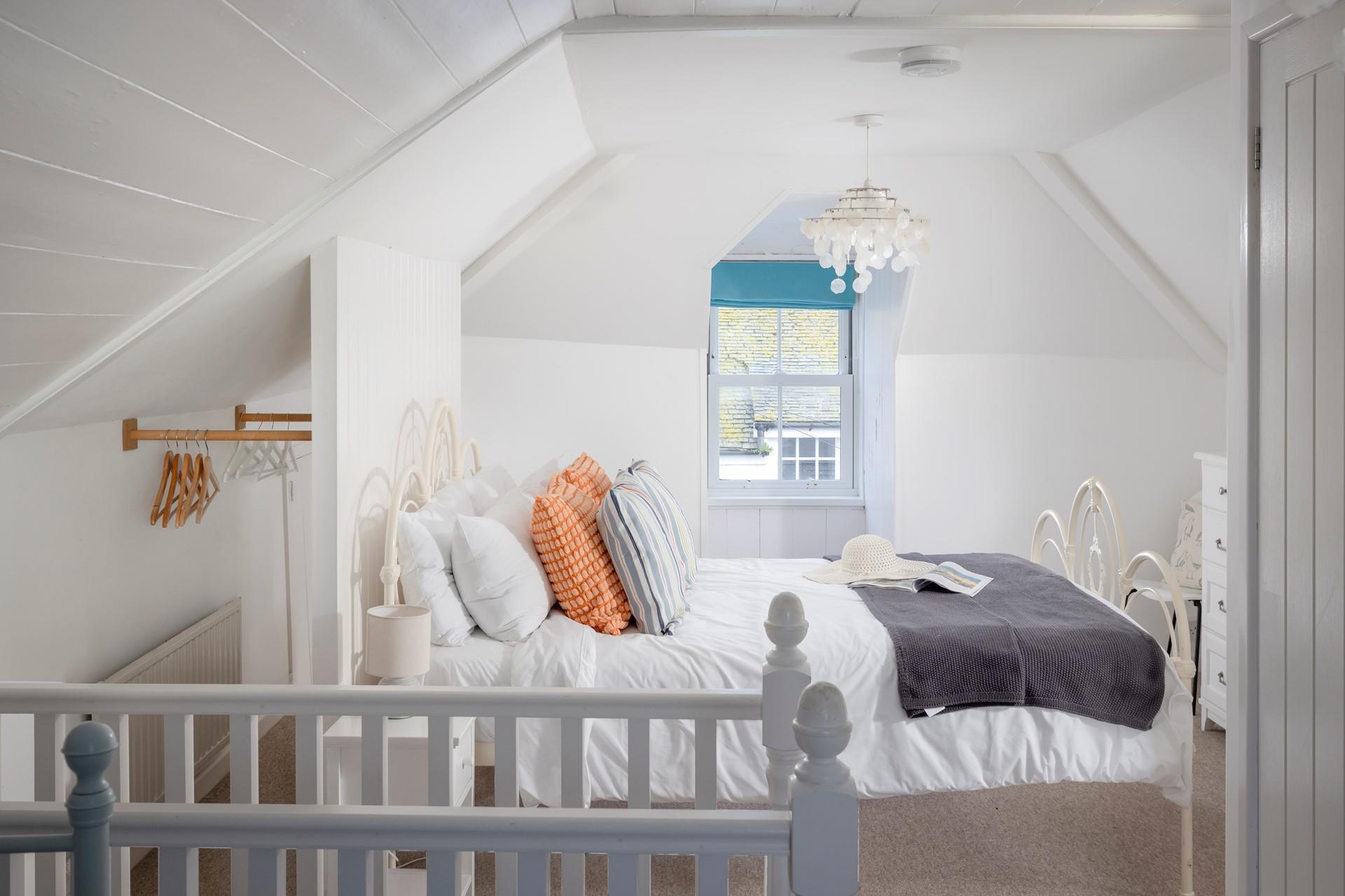 Sink into the sumptuous bed and enjoy a blissful night's sleep. 