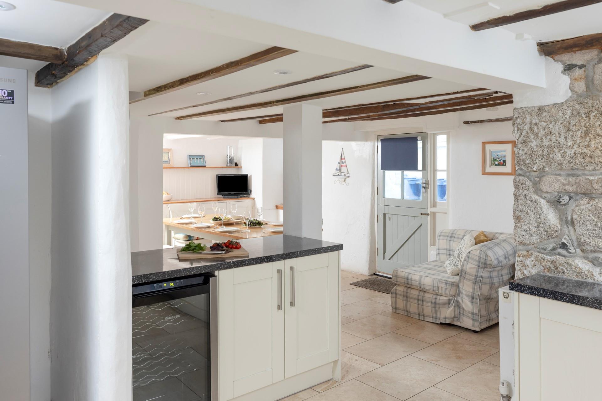 We love the characterful beams!