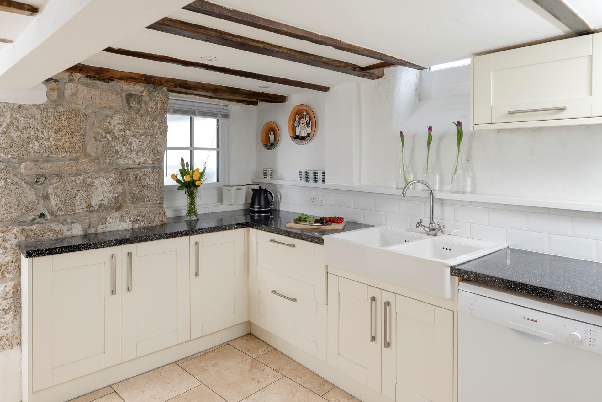 Cook up a storm in the spacious kitchen!