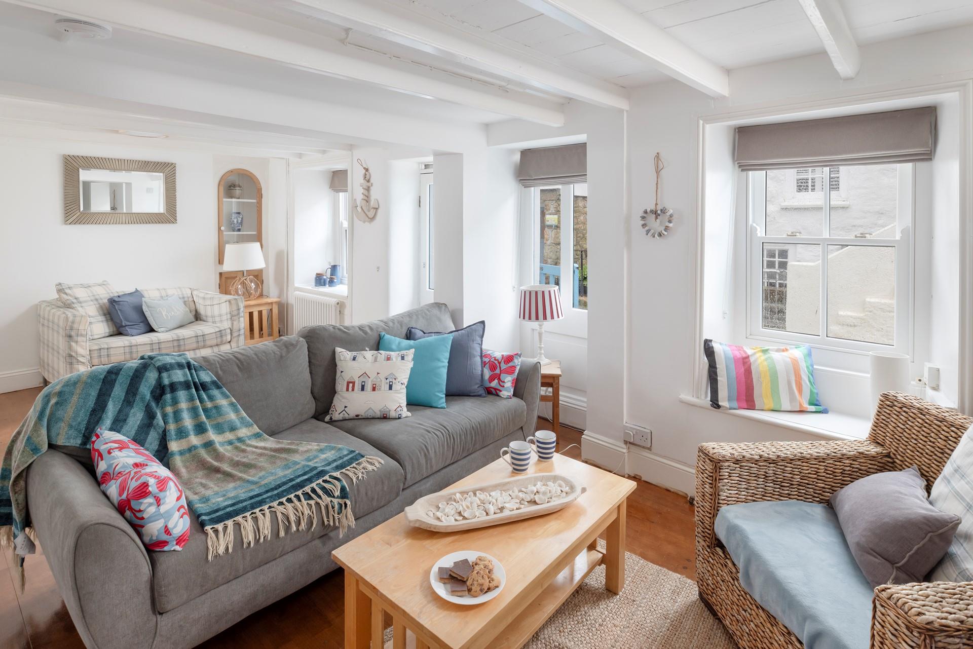 Relax and unwind in this spacious sitting room.
